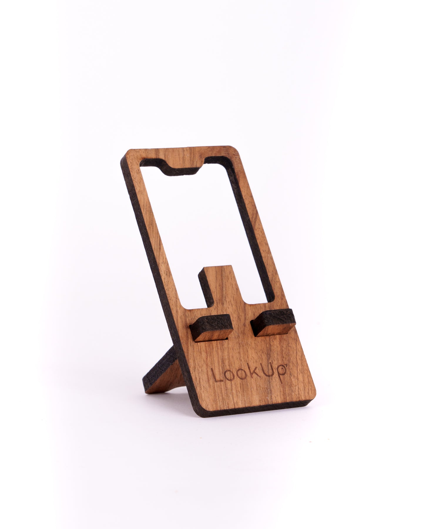 Support de Téléphone Portable en Bois