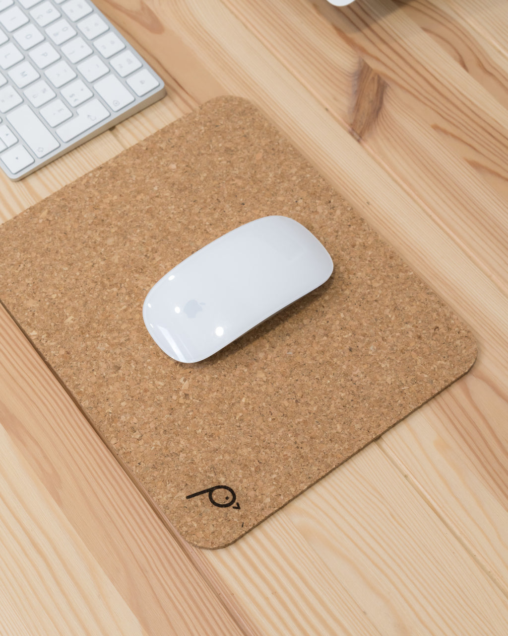 Tapis de souris en liège personnalisé avec induction 10W Cork